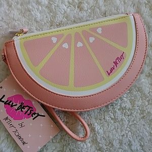 ⭐Betsey Johnson Wristlet🍉